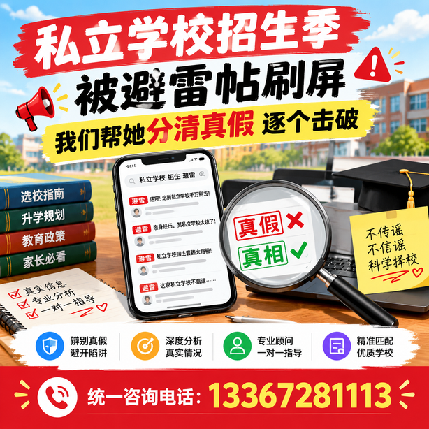武威小红书舆情合规处置：私立学校招生季被避雷帖刷屏，我们帮她分清真假逐个击破